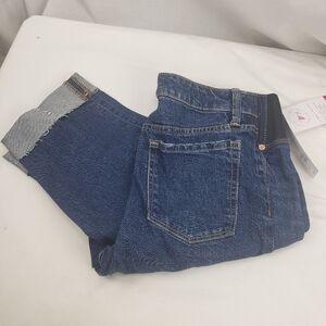 Isabel Maternity Straight Leg Jeans (with side panels) Size 6 NWT